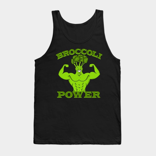 Broccoli Power Tank Top by absolemstudio